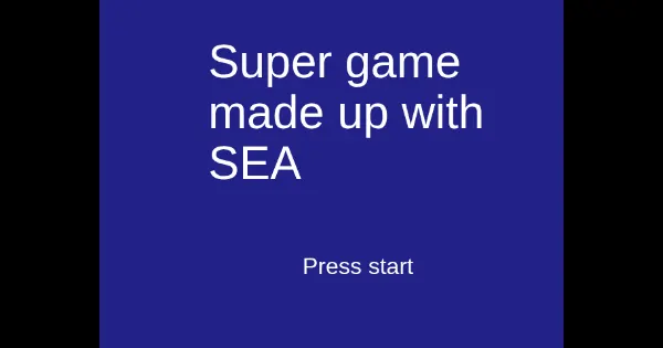 Screenshot of sea