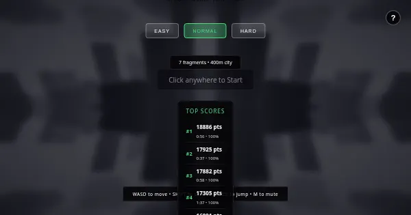 Screenshot of unmask the city