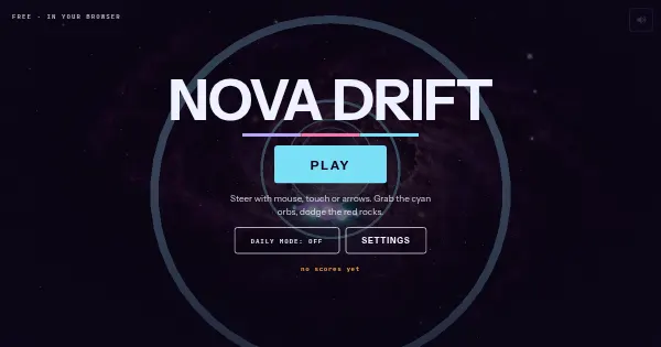 Screenshot of nova drift