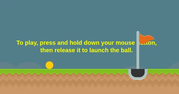 Screenshot of one tap golf