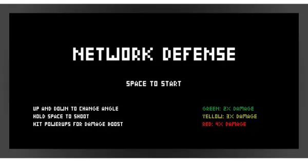 Screenshot of network defense