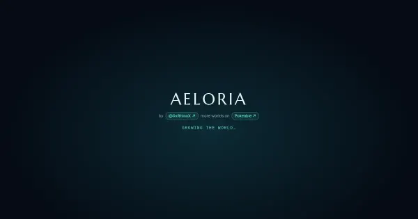 Screenshot of aeloria