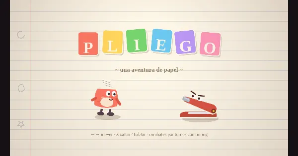 Screenshot of pliego