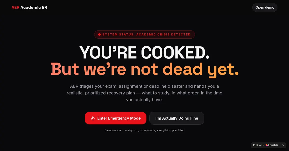 Screenshot of study slavage
