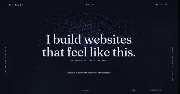 Screenshot of stille