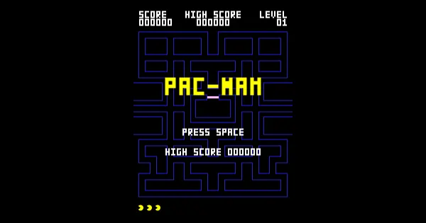 Screenshot of pacman lab