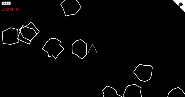 Screenshot of i am an asteroid