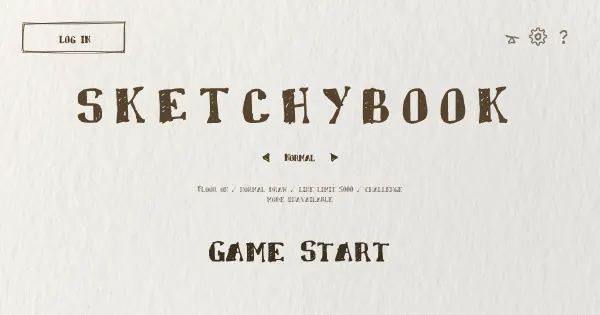 Screenshot of sketchybook