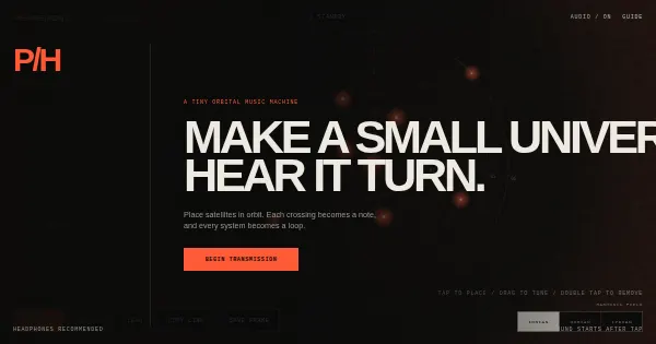 Screenshot of perihelion