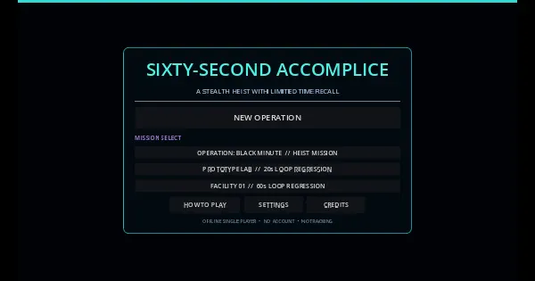 Screenshot of 60 seconds accomplice