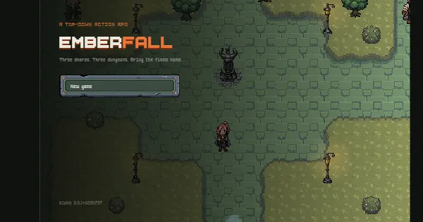 Screenshot of emberfall