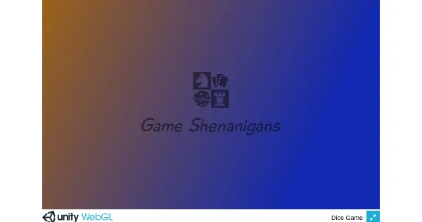 Screenshot of Dice Game