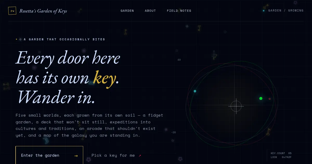 Screenshot of playground