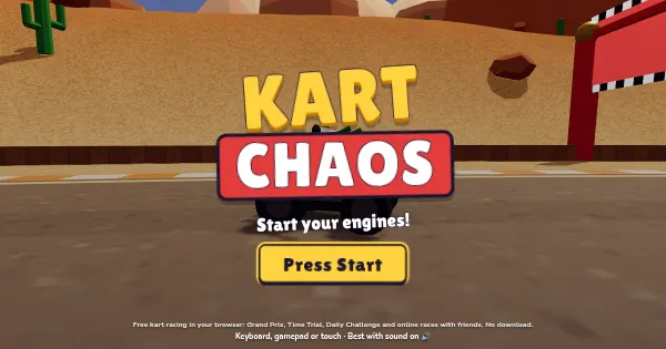 Screenshot of kartchaos