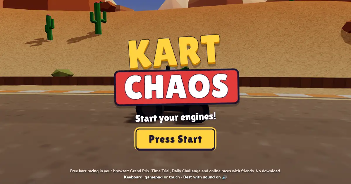 Screenshot of kartchaos