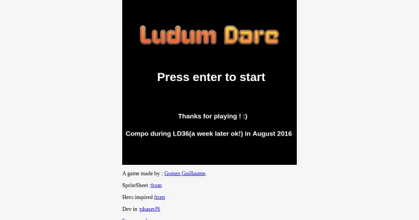 Screenshot of LD36
