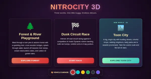 Screenshot of NitroCity