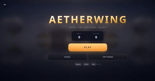 Screenshot of aetherwing