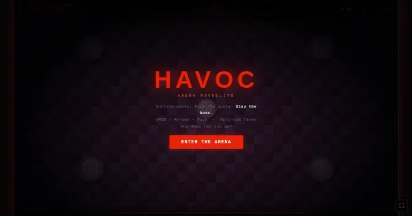 Screenshot of havoc