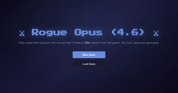 Screenshot of vibedCodedGame