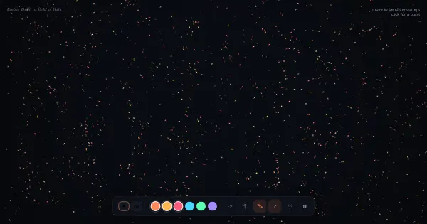 Screenshot of ember drift