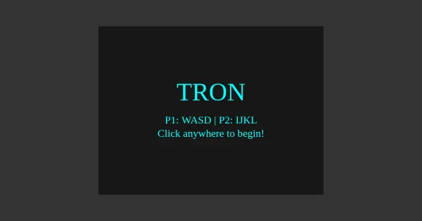 Screenshot of tron