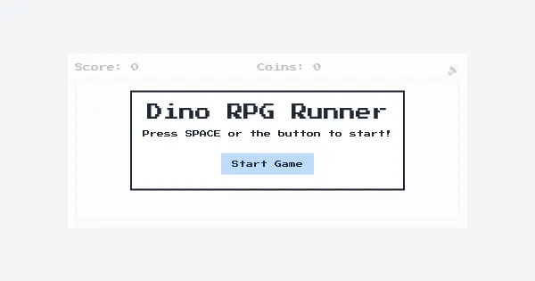 Screenshot of PixelRPGRun