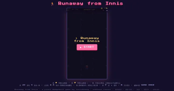 Screenshot of dodge run