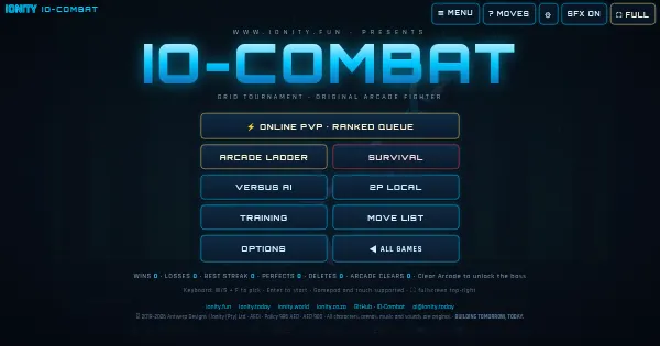 Screenshot of IO Combat