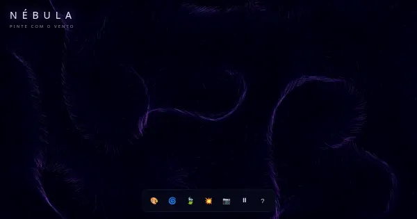 Screenshot of nebula