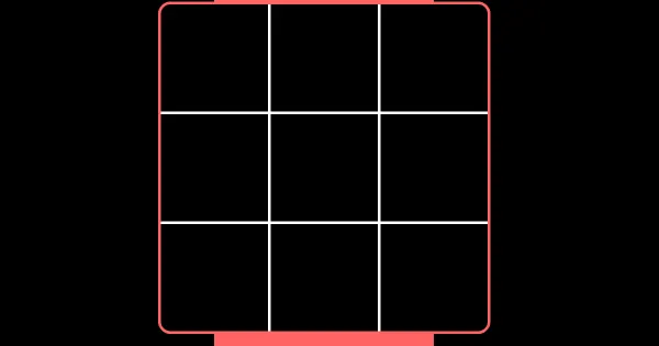 Screenshot of 5d tic tac toe with multiverse time travel