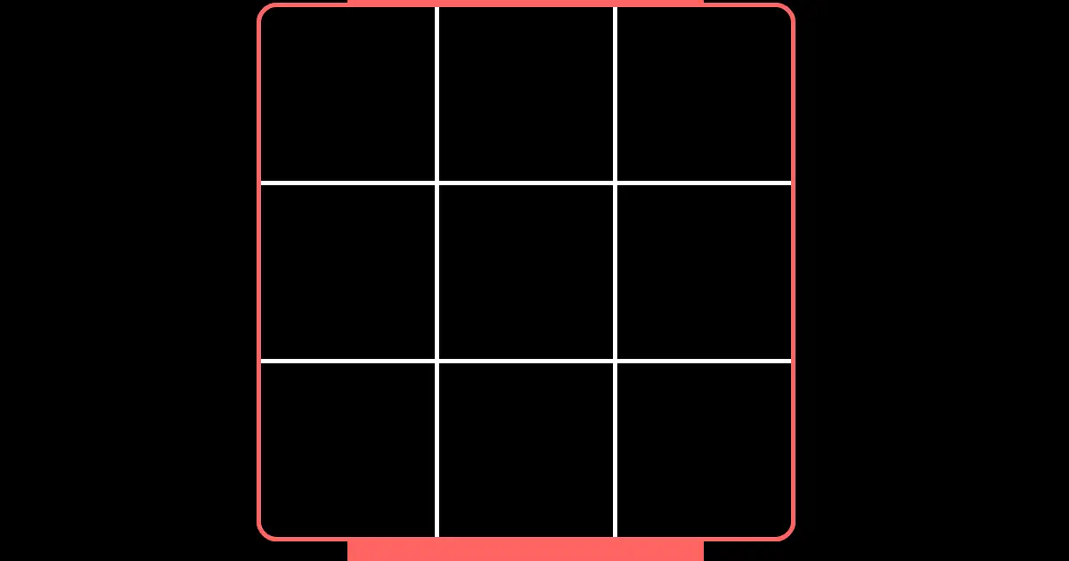 Screenshot of 5d tic tac toe with multiverse time travel
