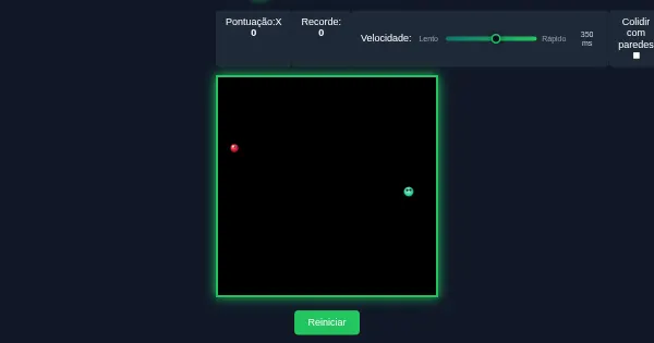 Screenshot of Jogo da Cobrinha