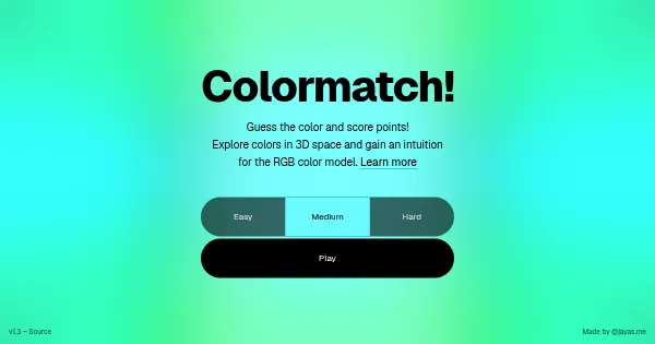 Screenshot of colormatch