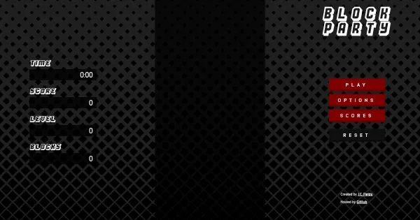 Screenshot of block party