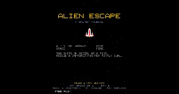 Screenshot of alien escape
