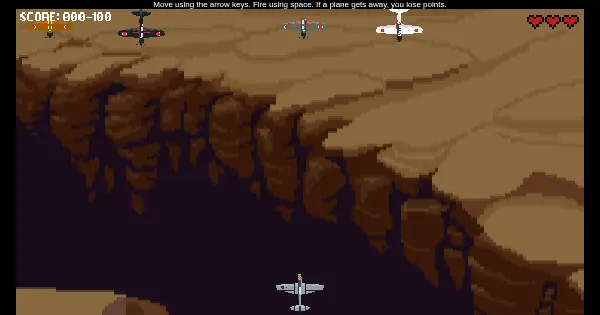 Screenshot of planeGame