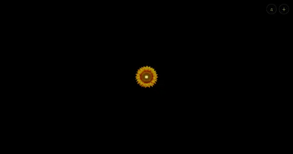 Screenshot of flores amarillas universo