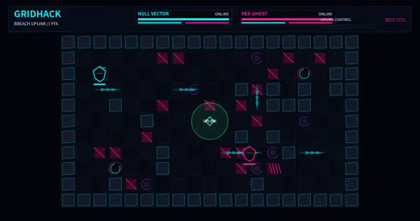 Screenshot of GridHack