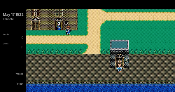 Screenshot of uncharted waters 2