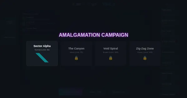 Screenshot of Amalgamation Tower Defence