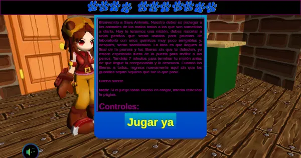 Screenshot of saveAnimalGame