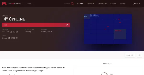Screenshot of 4o offline