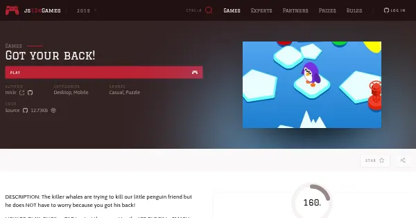 Screenshot of got your back