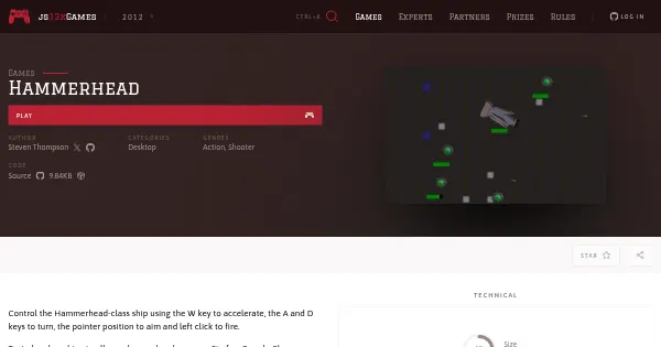 Screenshot of hammerhead
