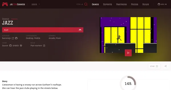Screenshot of jazz
