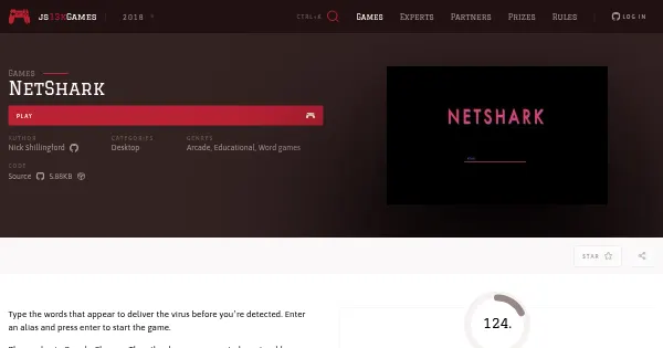 Screenshot of netshark