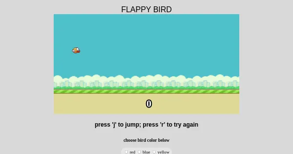 Screenshot of flaPPPPPy bird