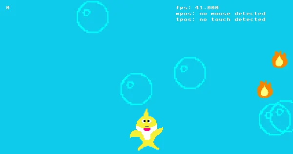Screenshot of baby shark firefighter