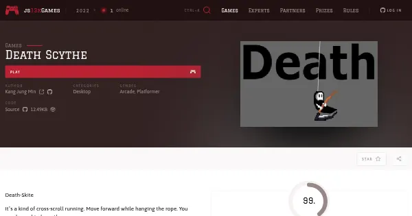 Screenshot of Death Scythe